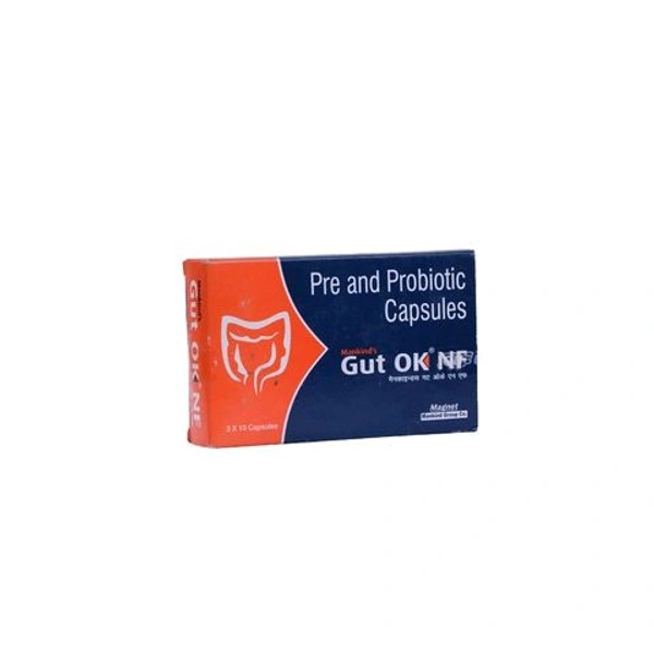 Gut OK NF Capsule  - 1 Strip