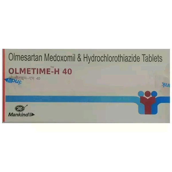 Olmetime-H 40 Tablet - 1 Strip