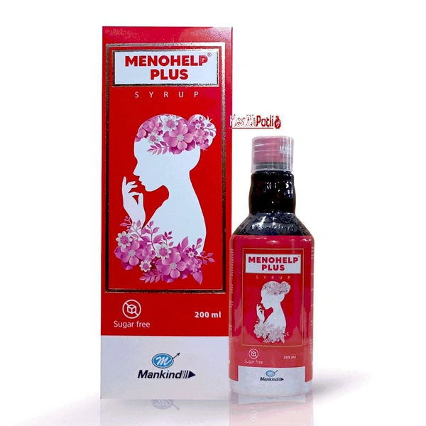 Menohelp Plus Sugar Free Syrup  - 1 Bottle