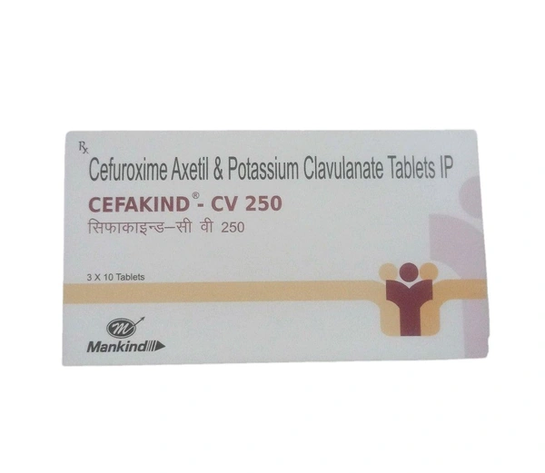 Cefakind 250 Tablet - 1 Strip
