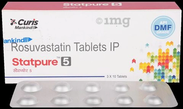 Statpure 5mg Tablet - 1 Strip