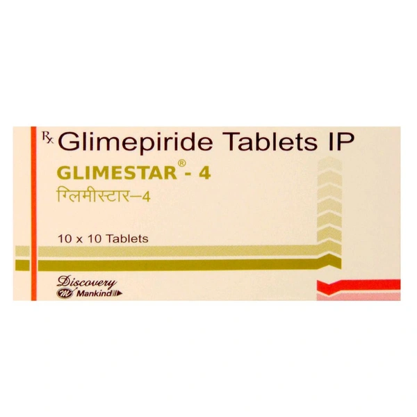 Glimestar 4 Tablet - 1 Strip