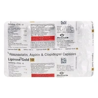 Lipirose-Gold 10 Capsule - 1 Strip