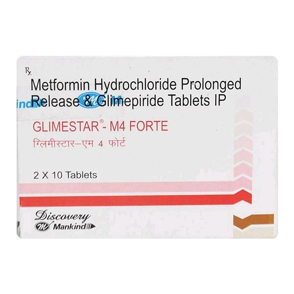 Glimestar-M4 Forte Tablet  - 1 Strip