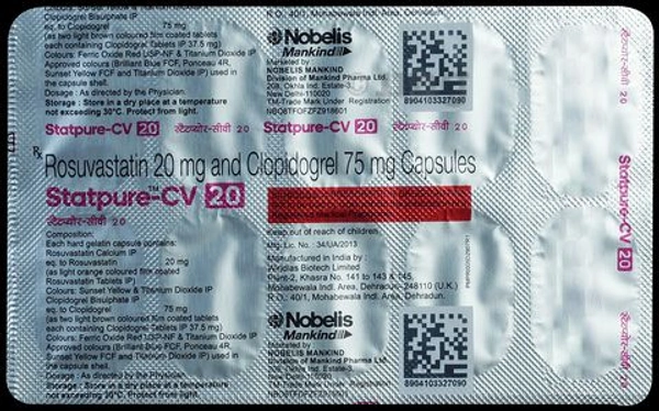 Statpure-CV 20 Capsule - 1 Strip