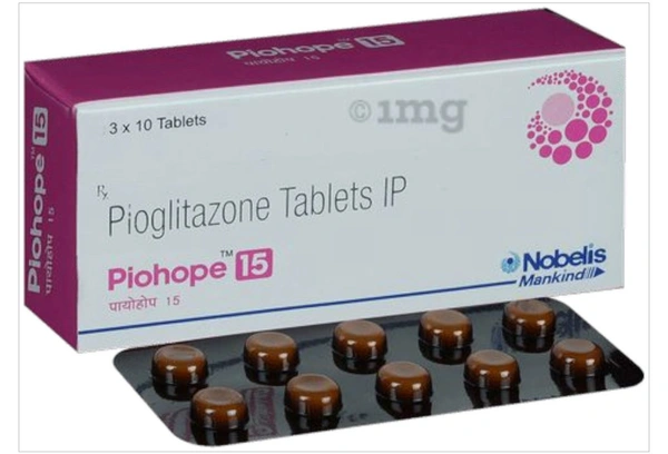 Piohope 15 Tablet - 1 Strip