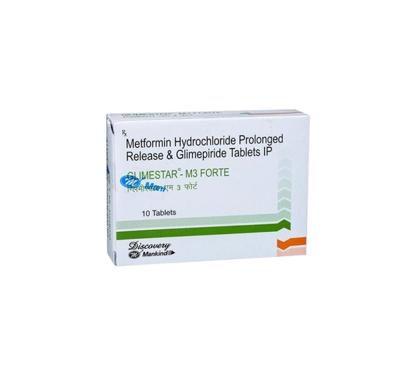 Glimestar-M3 Forte Tablet  - 1 Strip