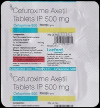 Cefaprime 500 Tablet - 1 Strip