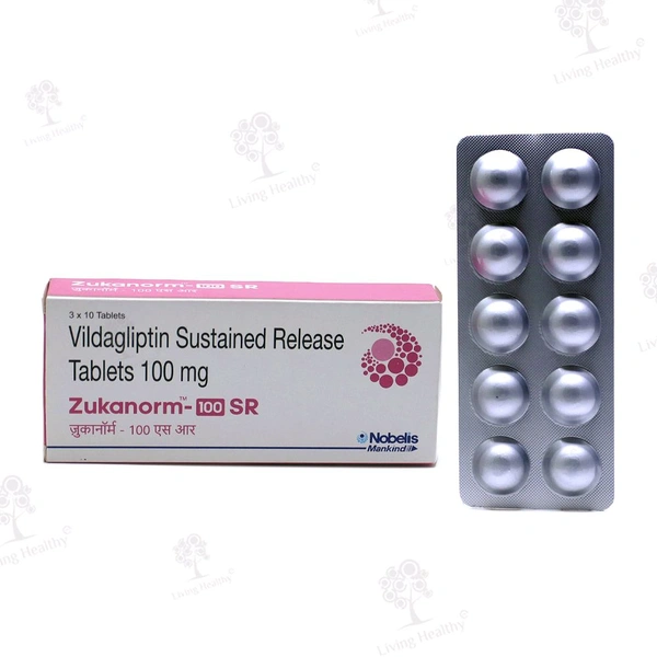 Zukanorm 100 SR Tablet - 1 Strip