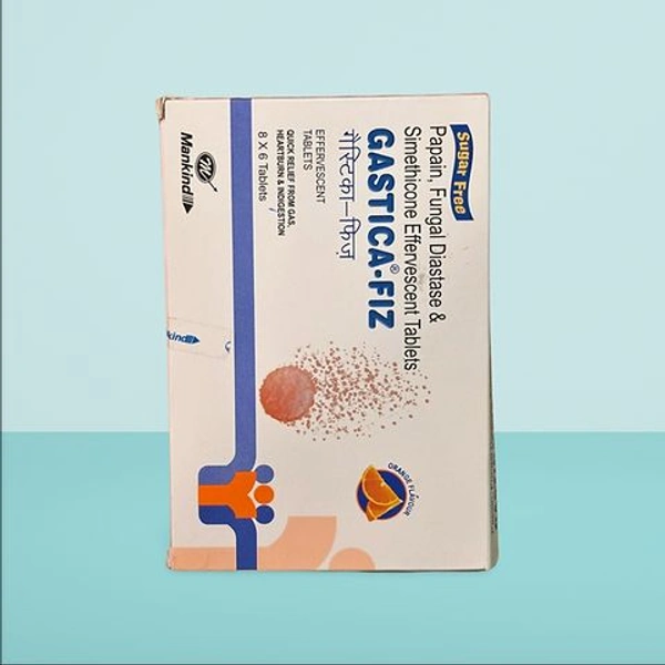 Gastica-Fiz Effervescent Tablet  - 1 Strip