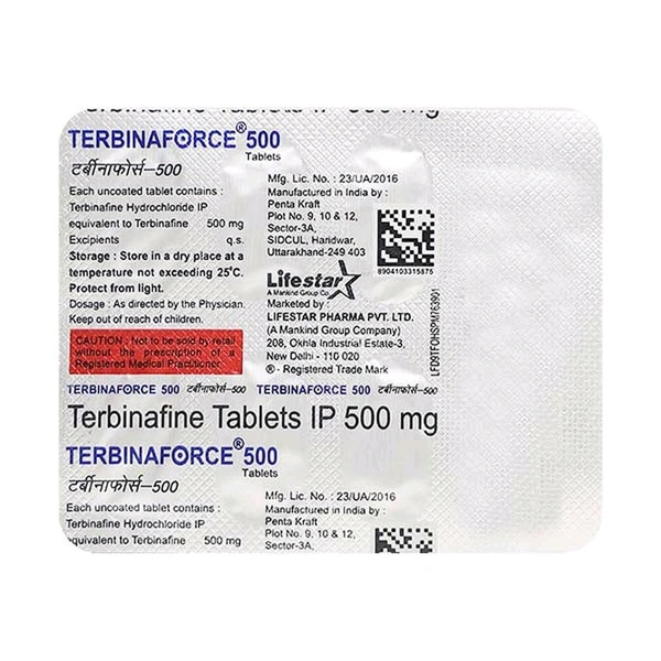Terbinaforce 500 Tablet - 1 Strip