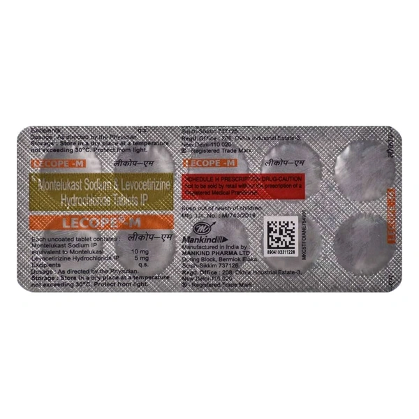 Lecope-M Tablet - 1 Strip