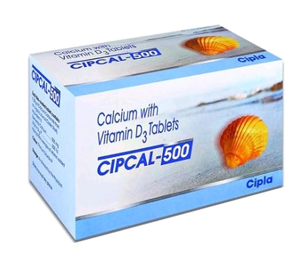 Cipcal 500 Tablet  - 1Strip