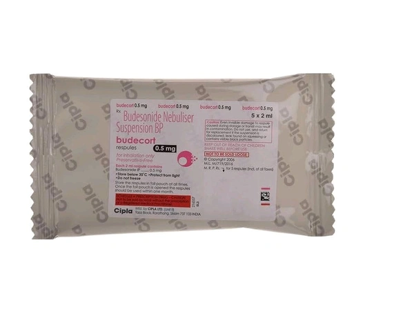 Budecort 0.5mg Respules  - 1 Strip