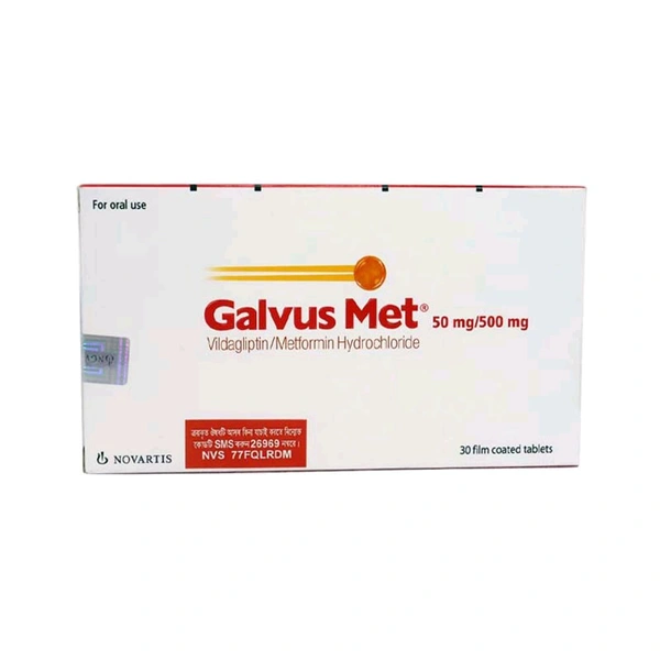 Galvus Met Tablet - 1 Strip