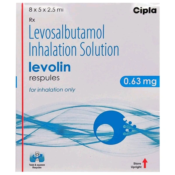Levolin 0.63mg Respules Tablet - 1 Strip