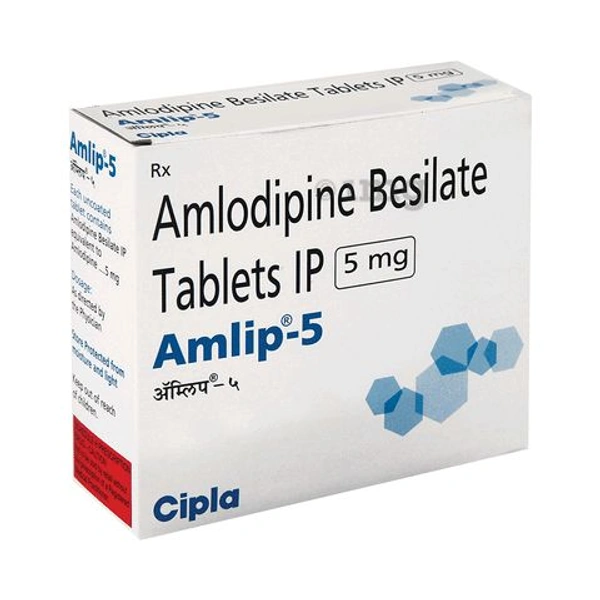 Amlip 5 Tablet - 1 Strip