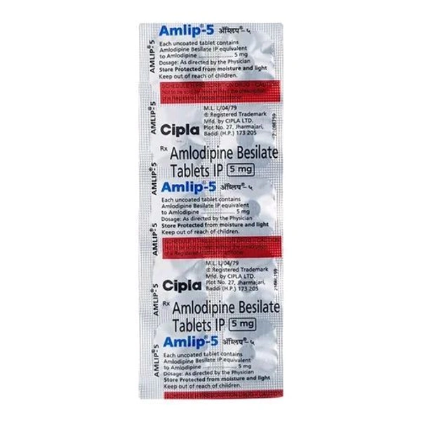 Amlip 5 Tablet - 1 Strip