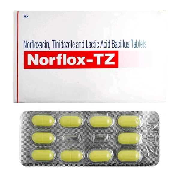 Norflox-TZ RF Tablet - 1 Strip