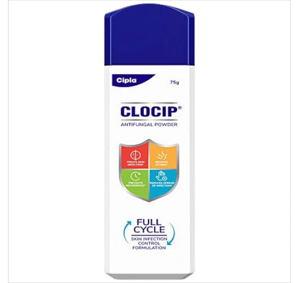 Clocip Anti-Fungal Dusting Powder  - 1 Bottle