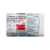 Galvus Met 50mg/1000mg Tablet - 1 Strip