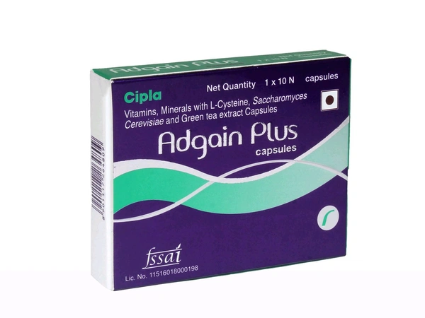 Adgain Plus Healthy Hair Capsule  - 1 Strip