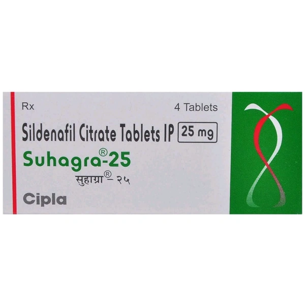 Suhagra 25 Tablet - 1 Strip