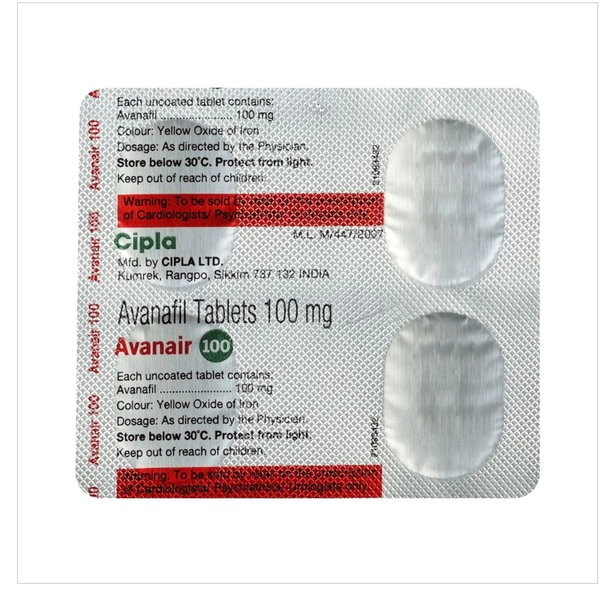 Avanair 100 Tablet - 1 Strip