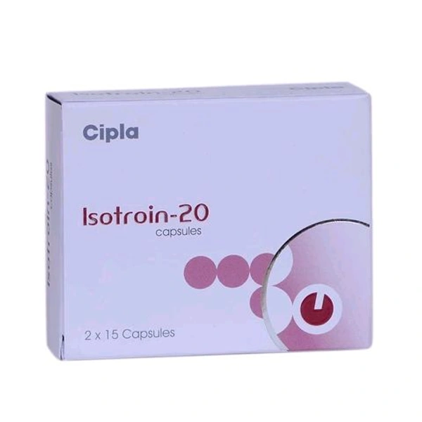 Isotroin 20 Capsule - 1 Strip