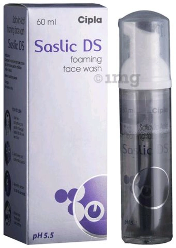 Saslic DS Foaming Face Wash - 1 Bottle