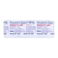 Paracip 650 Tablet - 1 Strip