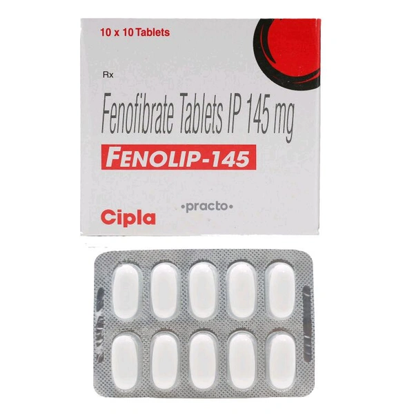 Fenolip 145 Tablet - 1 Strip