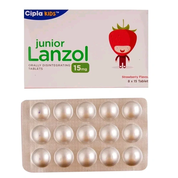 Junior Lanzol 15mg Tablet DT - 1 Strip