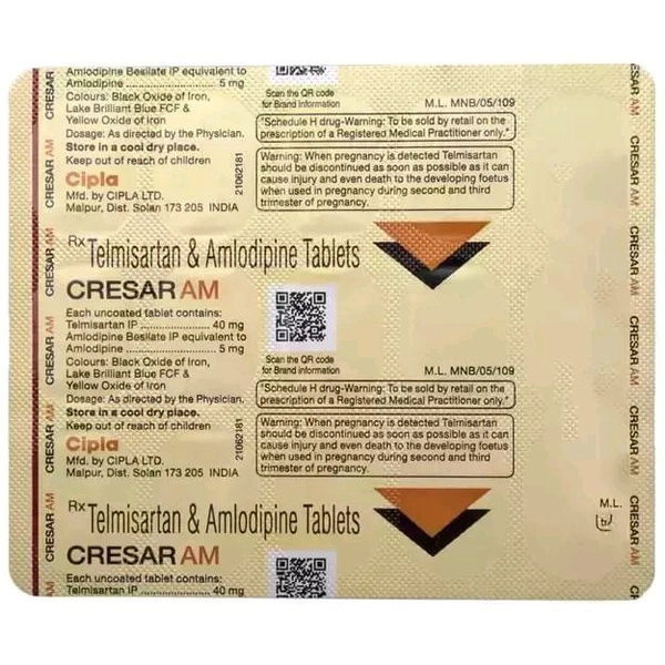 Cresar AM Tablet - 1 Strip