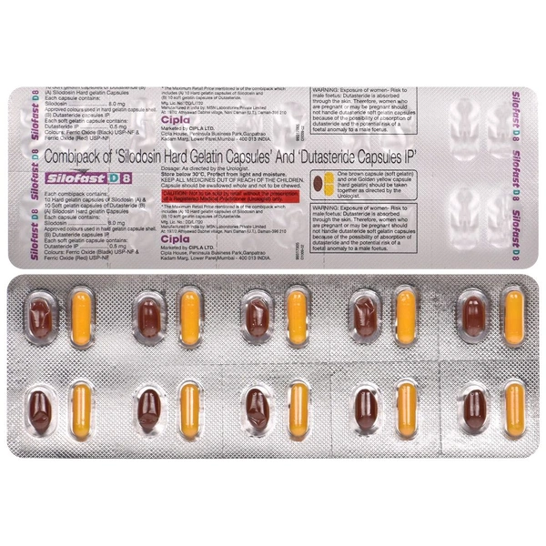 Silofast D 8 Capsule - 1 Strip