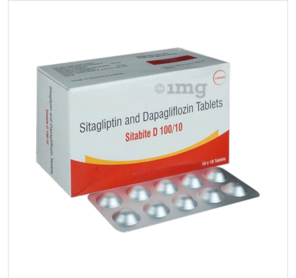 Sitacip D 10mg/100mg Tablet - 1 Strip
