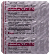 Metolar XR 12.5 Capsule - 1 Strip