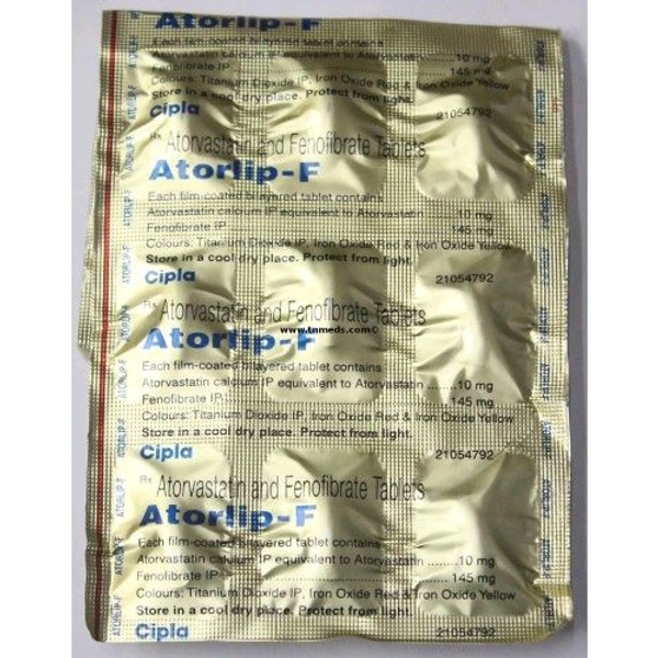Atorlip-F Tablet - 1 Strip