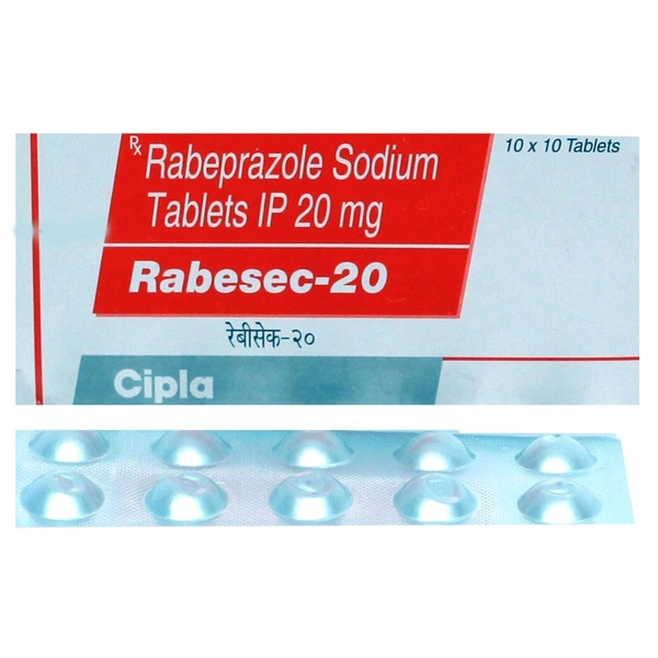 Rabesec 20 Tablet - 1 Strip
