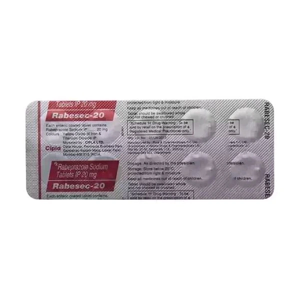 Rabesec 20 Tablet - 1 Strip