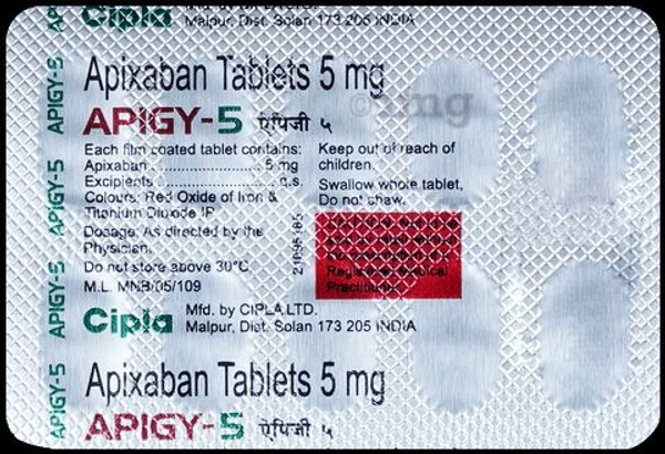 Apigy 5 Tablet - 1 Strip