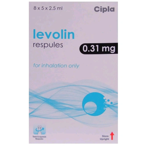 Levolin 0.31mg Respules - 1 Strip