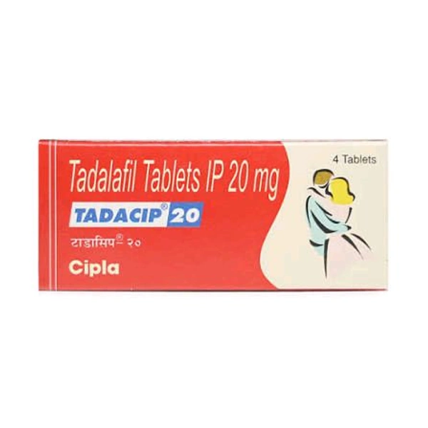 Tadacip 20 Tablet - 1 Strip