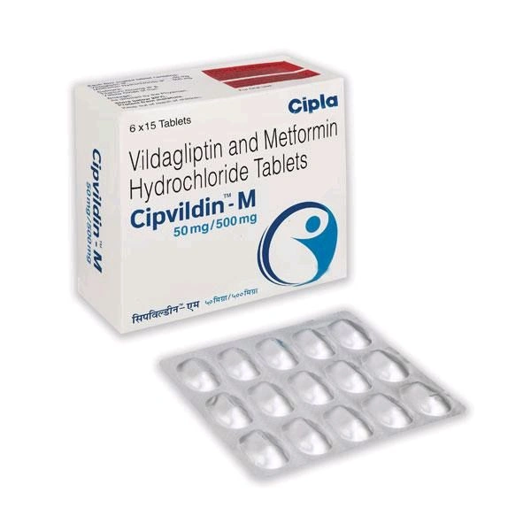 Cipvildin M 500mg/50mg Tablet - 1 Strip