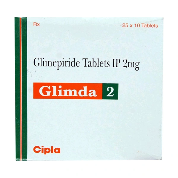 Glimda 2 Tablet - 1 Strip
