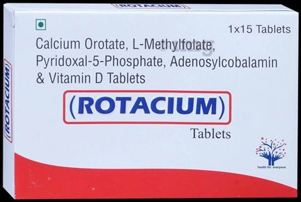 Rotacium Chewable Tablet  - 1 Strip