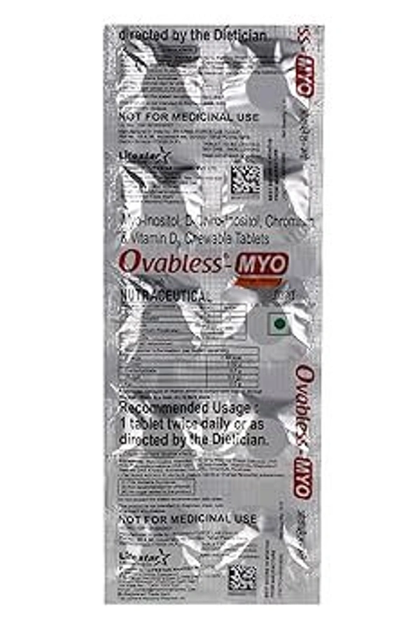 Ovabless-Myo Chewable Tablet - 1 Strip