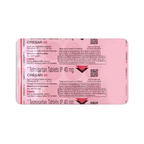 Cresar 40 Tablet - 1 Strip