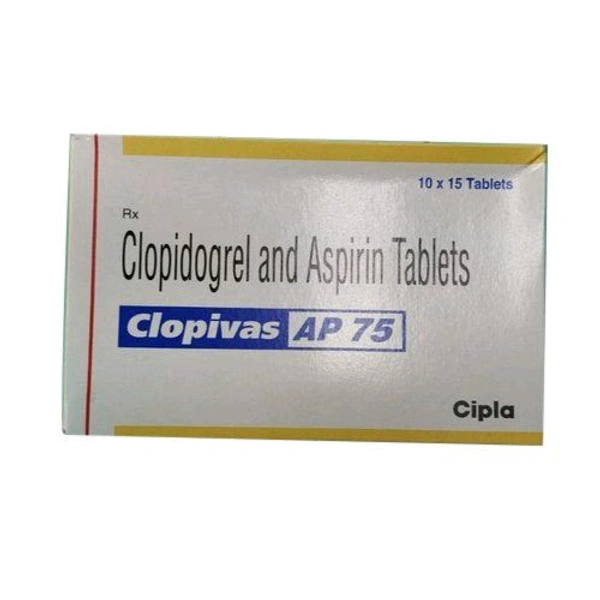 Clopivas AP 75 Tablet - 1 Strip