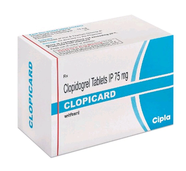 Clopicard 75mg Tablet - 1 Strip